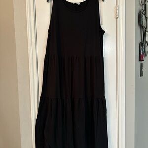 Zenana Outfitters Elegant Black Maxi Dress